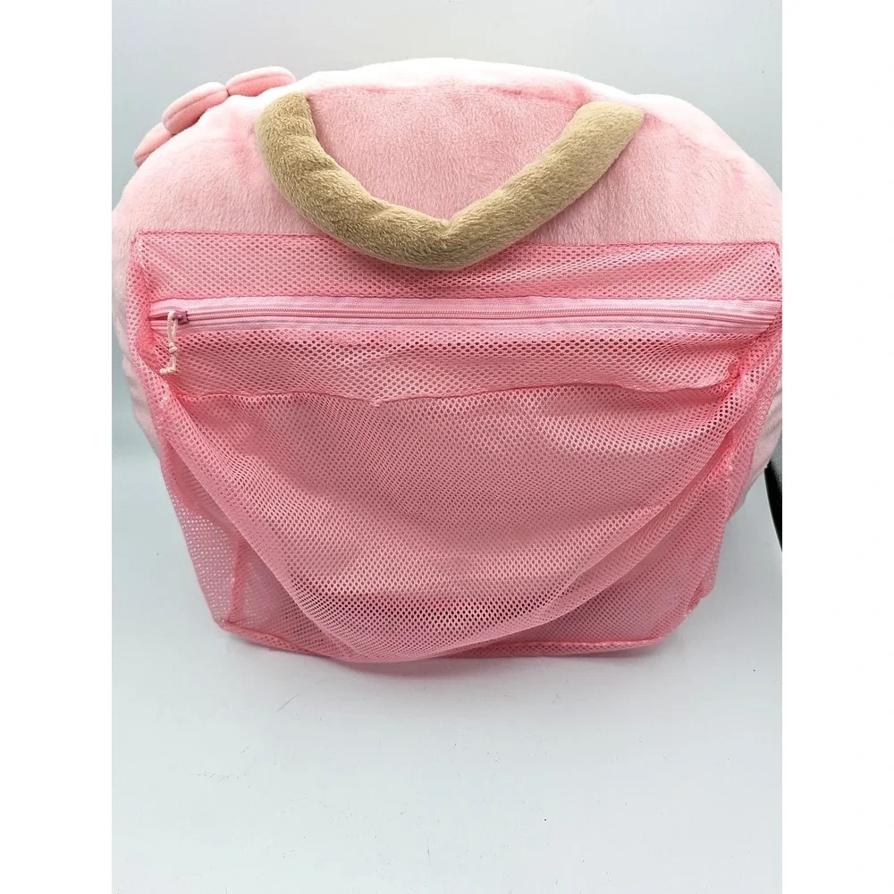 Totally Me Pink Pug Dog Plush Throw Pillow 16